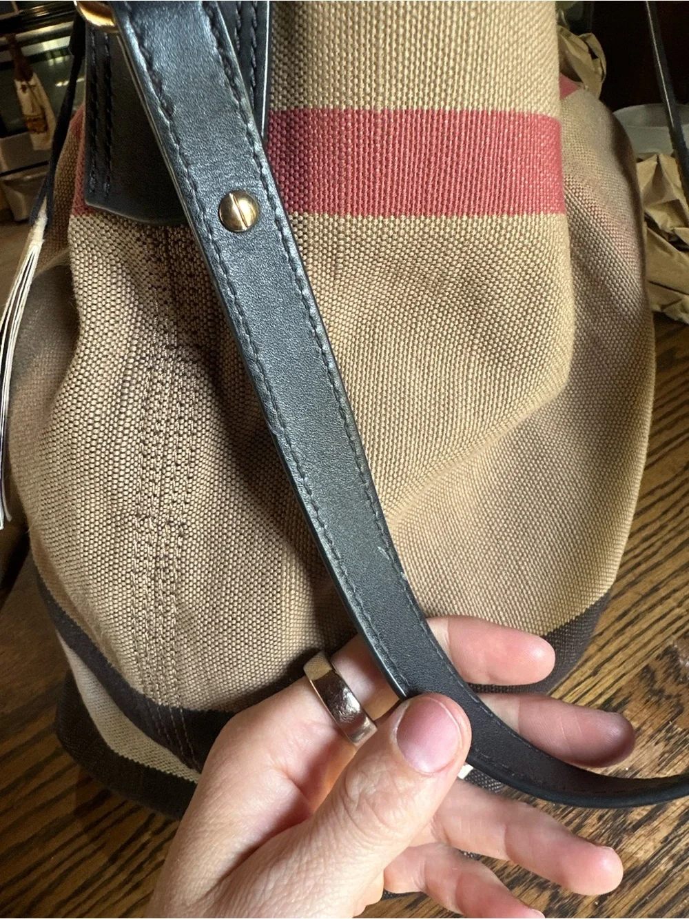 Burberry medium ashby